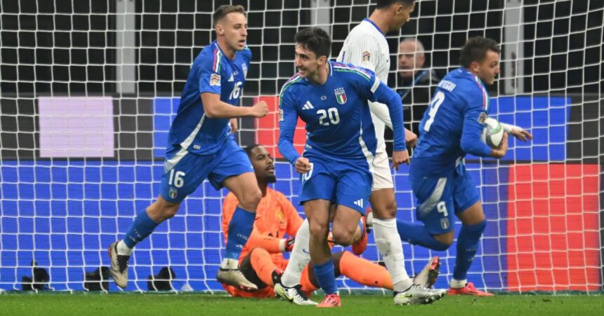 Italia ko a San Siro, la Francia vince 3-1 e chiude 1^