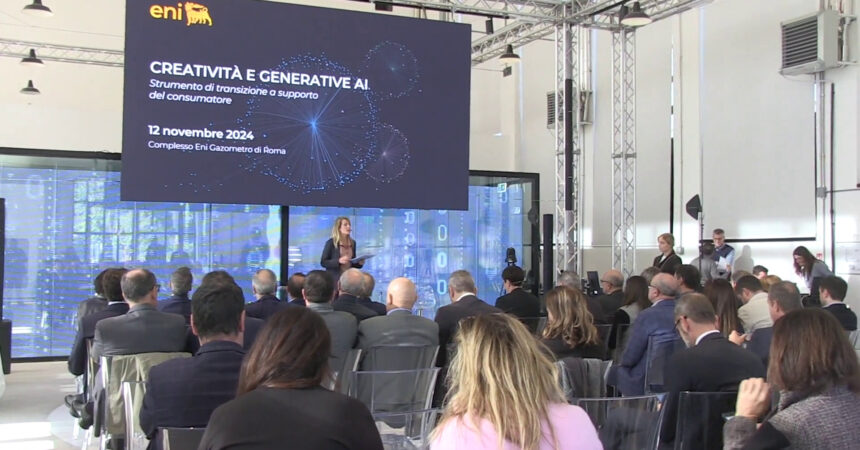 Eni, al Gazometro evento su creatività, IA generativa e consumatori