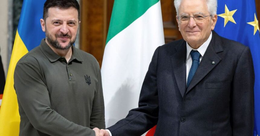 Mattarella a Zelensky “Confermo pieno e costante sostegno”