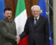 Italia-Ucraina, Mattarella riceve Zelensky