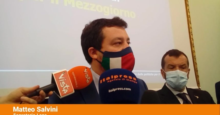 Sud, Salvini “Ripartire dalle eccellenze”