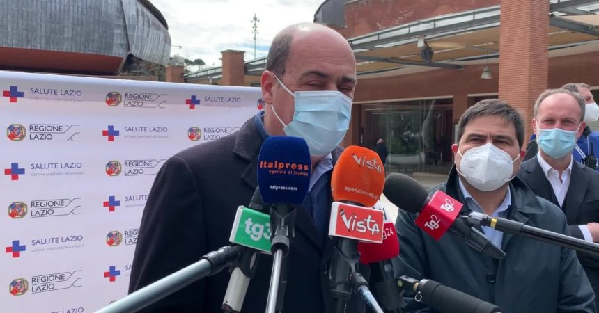 Vaccini, Zingaretti: “Nel Lazio grande adesione, anche per Astrazeneca”