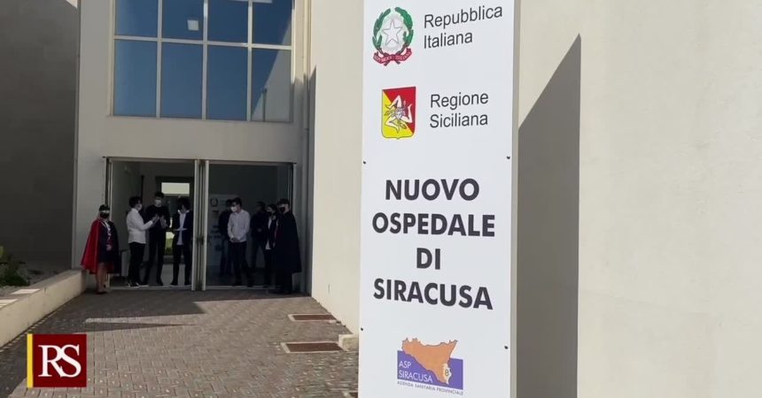 Nuovo ospedale di Siracusa, presentato progetto da 200 milioni