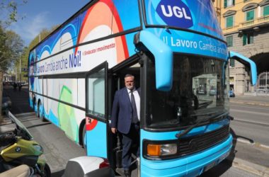 Lavoro, tour dell’Ugl in Italia per celebrare il Primo maggio