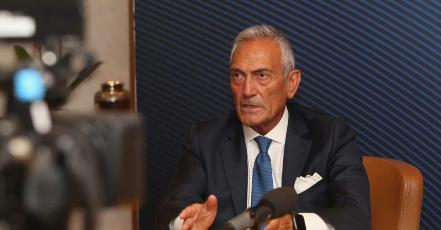 Gravina “Finale Coppa Italia col pubblico? E’ fra le ipotesi”