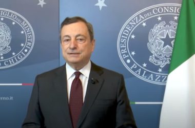 Clima, Draghi “Affrontare cambiamento ora per non rimpiangere dopo”