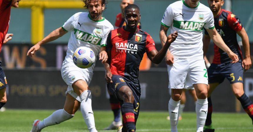 Sassuolo prosegue il sogno Europa, 2-1 in casa Genoa