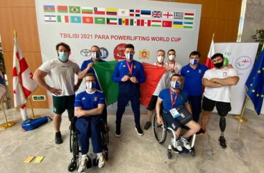 L’azzurro Telesca d’oro alla ParaPowerlifting di Tbilisi