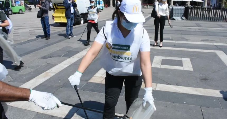 McDonald’s, al via “Le giornate insieme a te per l’ambiente” contro l’abbandono dei rifiuti