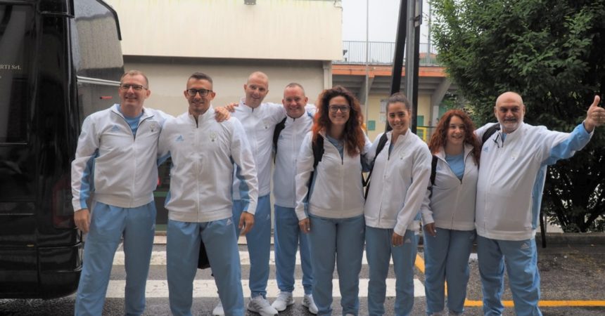 La squadra olimpica di San Marino in viaggio verso Tokyo