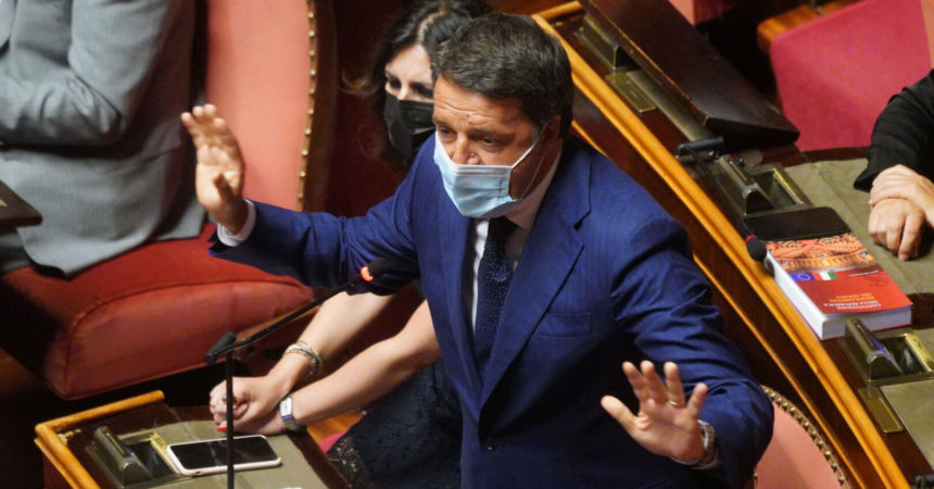 Renzi “Un patto per fissare tempi e modifiche Ddl Zan”