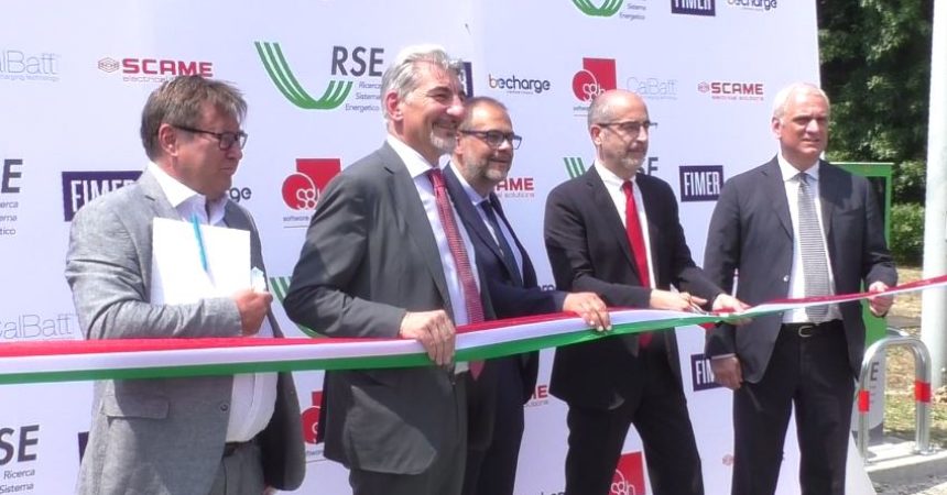 Rse, a Milano area sperimentale per studi su ricarica elettrica