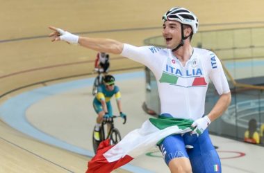 Ciclismo, bronzo di Elia Viviani nell’omnium