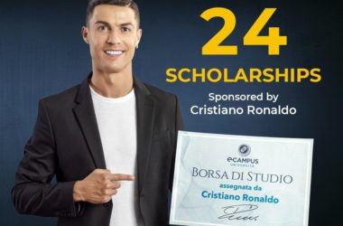 Ronaldo dona 24 borse di studio eCampus, candidature dal 4 agosto