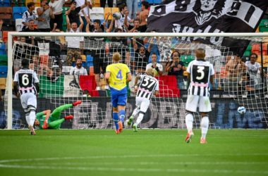 Juve doppio vantaggio ma viene raggiunta, a Udine 2-2