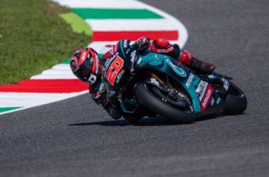 Quartararo miglior tempo nelle prove libere a Silverstone, Rossi 10°