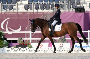 Bronzo nel paradressage con Morganti, Gilli d’argento