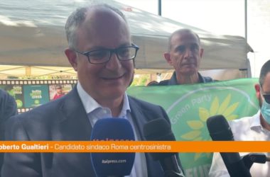 Roma, Gualtieri: “Con Europa Verde per la transizione ecologica”