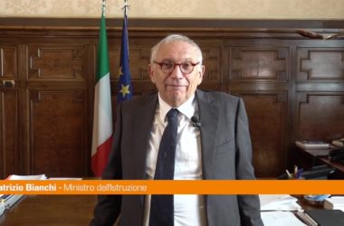 Bianchi: “Buon primo giorno, la scuola è una straordinaria avventura”