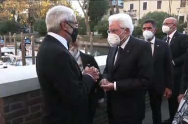 Mattarella inaugura la Mostra del cinema di Venezia