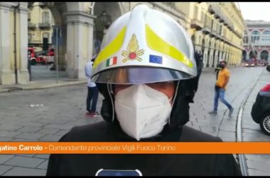 Incendio in centro a Torino, Vigili Fuoco “L’edificio è in sicurezza”