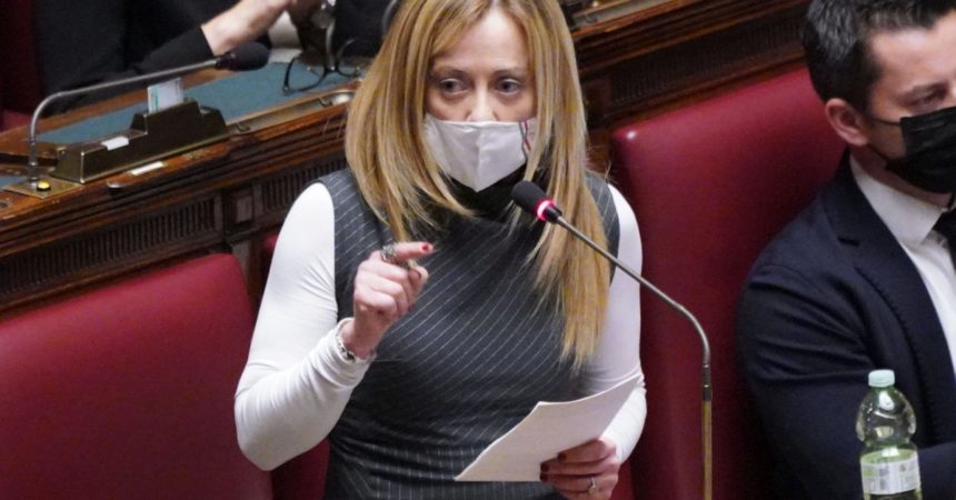 Meloni “Forza Nuova poteva scioglierla la sinistra”