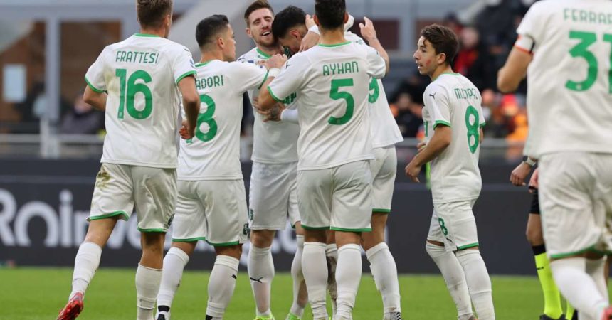 Sassuolo fa festa a San Siro, Milan battuto 3-1