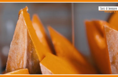 Sorsi di benessere – Crema di zucca con cialde di Grana Padano