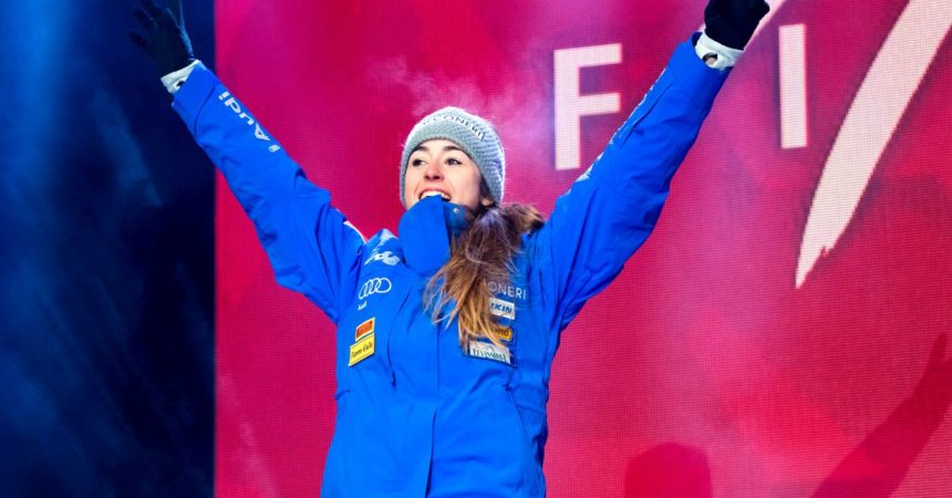 Sofia Goggia vince la Coppa del mondo di Discesa