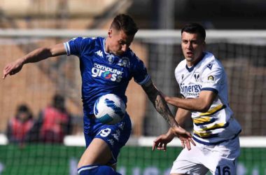 Cancellieri risponde a Di Francesco, Empoli-Verona 1-1