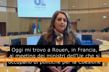 Ue, Nesci “La coesione sia al centro delle politiche di investimento”