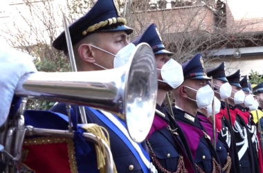 Forze dell’Ordine commemorano le vittime della strage di via Fani