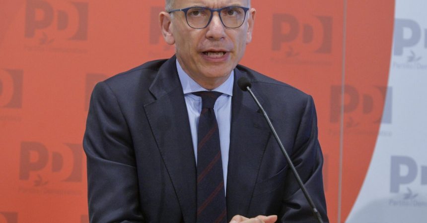 Letta “Non interrompere il cammino dell’esecutivo”