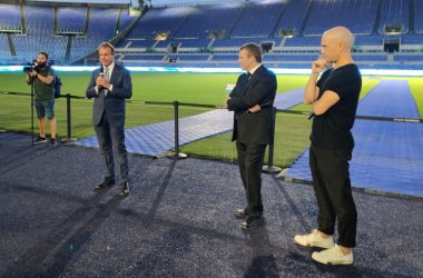 Cultura, arte e sport: lo Stadio Olimpico ospita l’opera di Jago