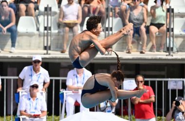 Europei tuffi, bronzo per Santoro-Pellacani nel sincro misto