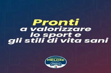 Meloni “Contro devianze investiremo sul diritto allo sport”