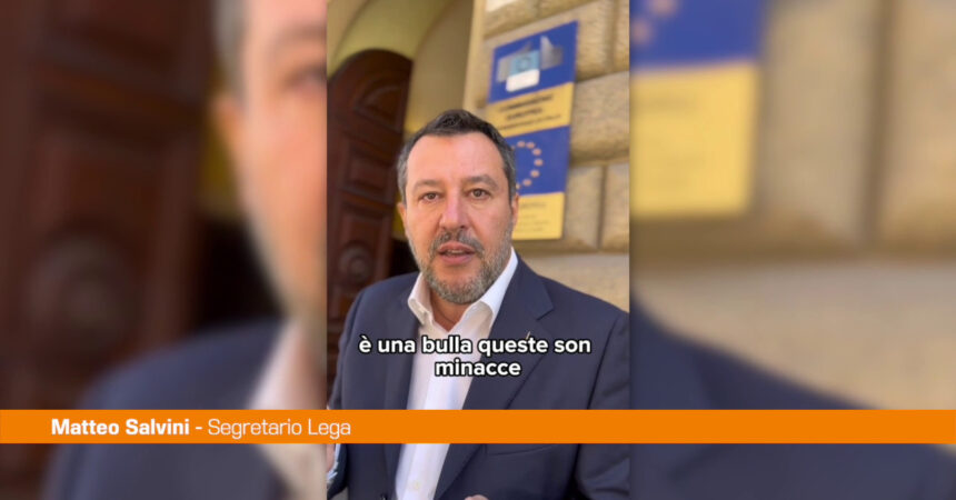 Elezioni, Salvini “Da Von der Leyen bullismo contro l’Italia”