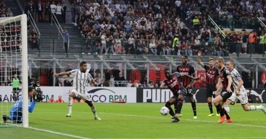 Tomori-Diaz, il Milan batte 2-0 la Juve a San Siro