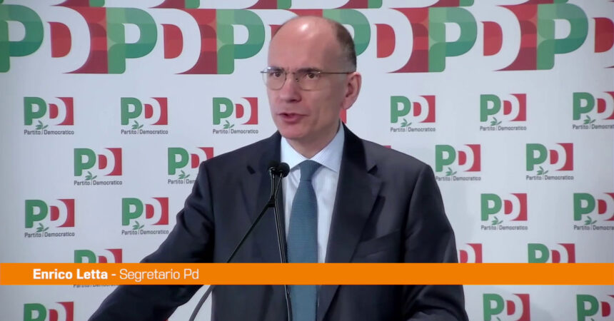 Letta “Fra le opposizioni c’è una stampella alla maggioranza”