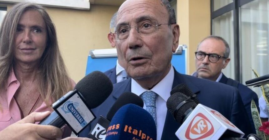 Schifani “Una task force per la sanità in Sicilia”