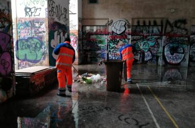 Piazzale Ungheria a Palermo si rifà il look, intervento di pulizia e decoro