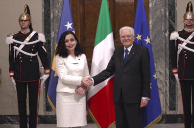 Mattarella incontra la presidente del Kosovo