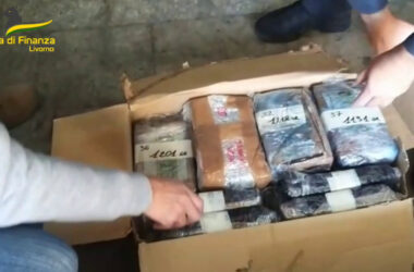 180 kg di cocaina nascosti tra le banane. Scatta il maxi sequestro