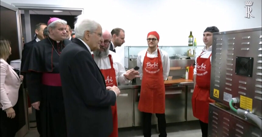 Autismo, Presidente Mattarella all’inaugurazione di PizzAut a Monza