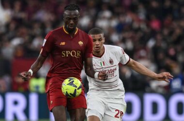 Roma-Milan 1-1, Abraham e Saelemaekers in gol nel recupero