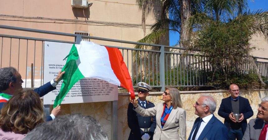 Una piazza e sette strade di Marsala intitolate a giudice Morvillo ed agenti scorta