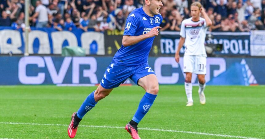 L’Empoli batte la Salernitana 2-1 e vede la salvezza