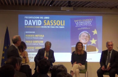 In un libro i discorsi di Sassoli sull’Europa