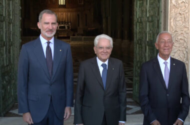 Mattarella, re di Spagna e presidente Portogallo in visita a Monreale