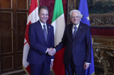 Mattarella incontra Speaker della Camera dei Comuni del Canada